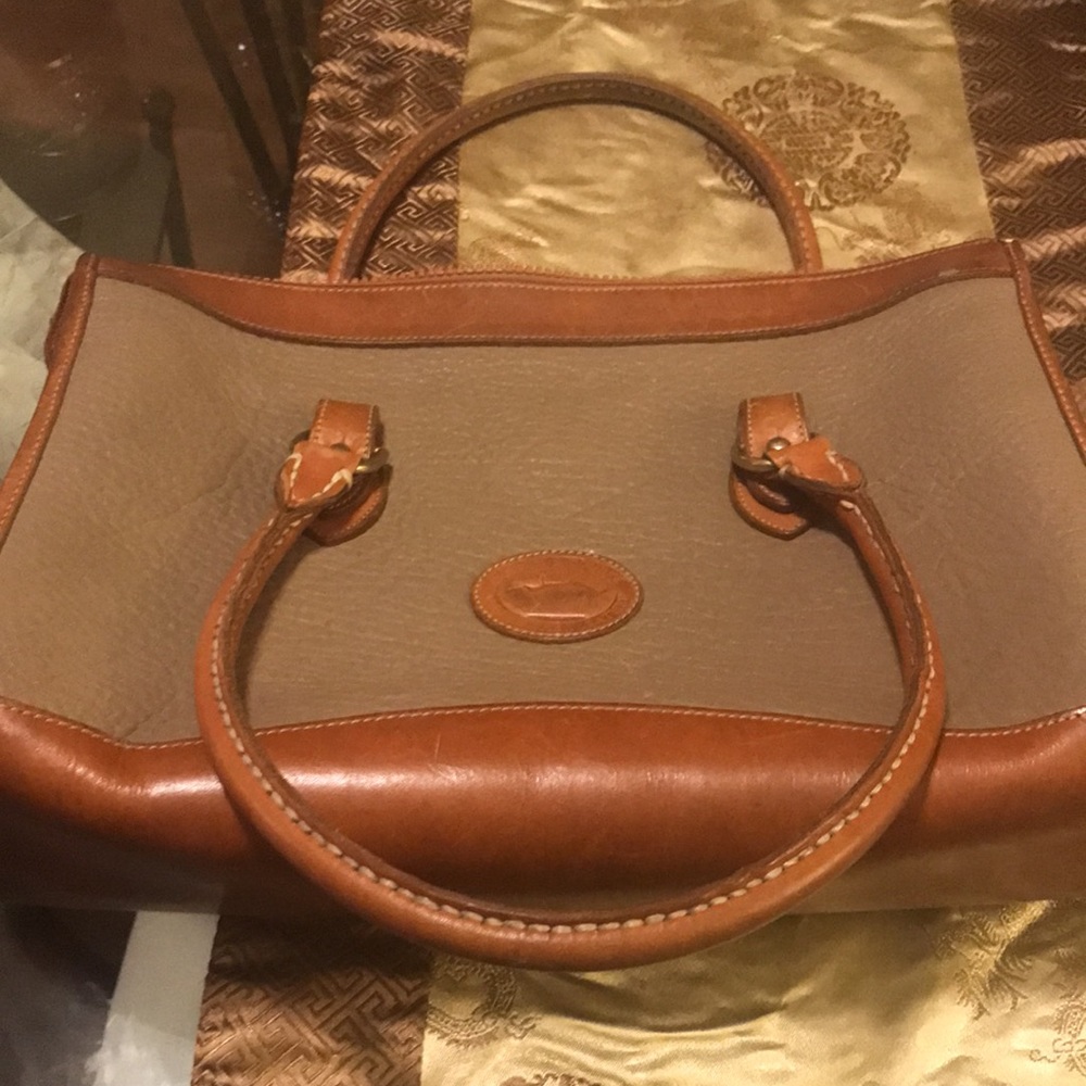 🥰💯🥰💯 vintage Dooney & Bourke!!! What A Bag💕Genuine Pebble Leather! - Picture 15 of 15